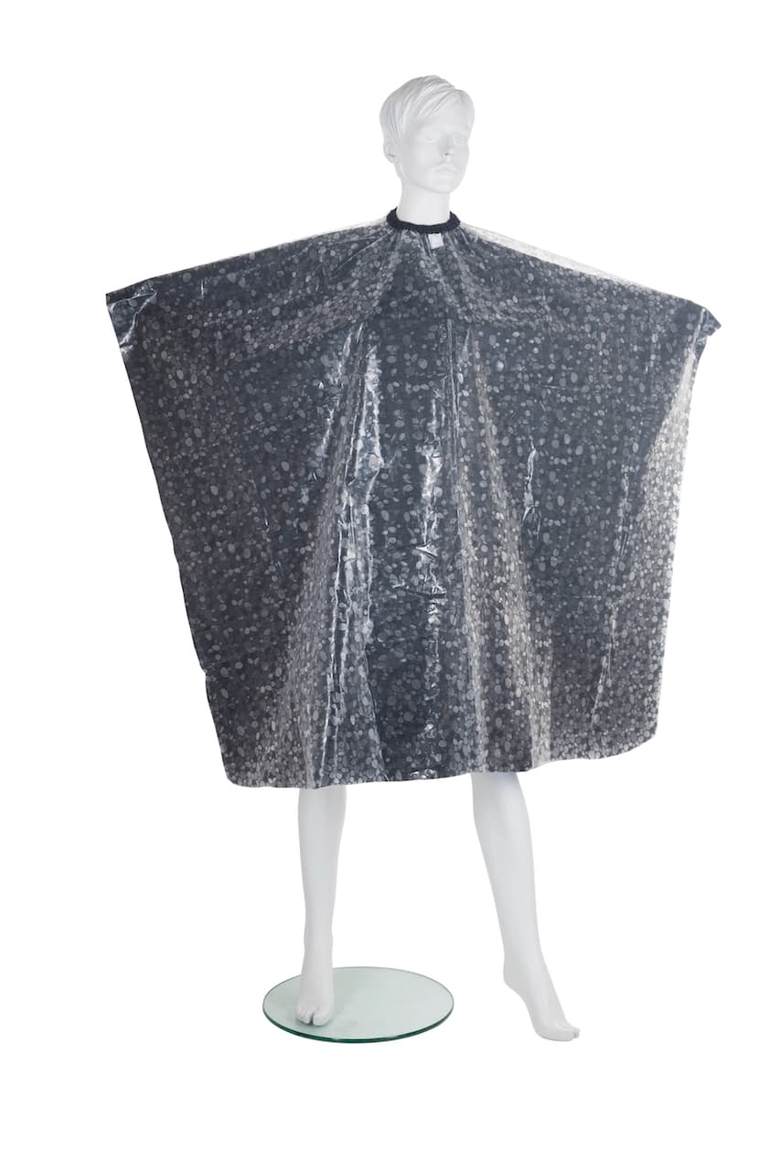 Накидка силиконовая «Кристалл» водоотталкивающая прозрачная с принтом