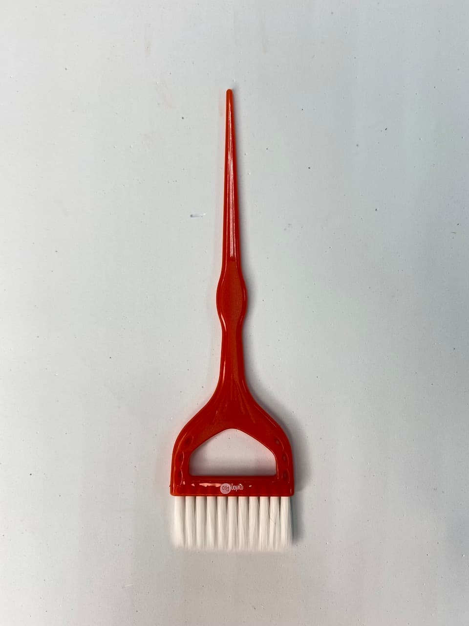 Кисть для окрашив.волос 22*7см, красная бел.щетина