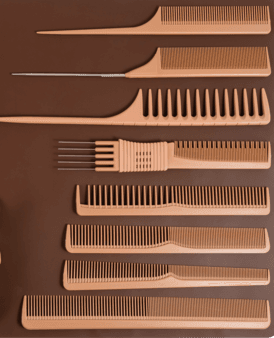 Коллекция расчесок ( 8 ШТ) LUX STAVVER PROFESSIONAL